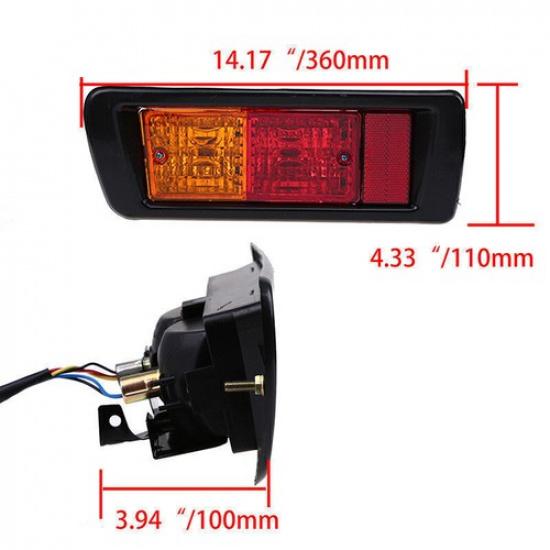 For Toyota Landcruiser Prado FJ90&95 96~02 Tail Bumper Rear Fog Lamp Light Right