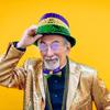 Fashion Cosplay Sequins Hats&Eyeglasses&Bowtie Set Modern-Times Top Bonnet Men Cosplay Stage Performance Costume