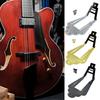 Heavy Duty Jazz Guitar Bridge Metal Texture Suitable for Enhancing Volumes and Customizable String Height Adjustment