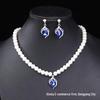 Sweetheart Bow Pearl Princess Necklace: Luxurious Ribbon Clavicle Chain for Girls