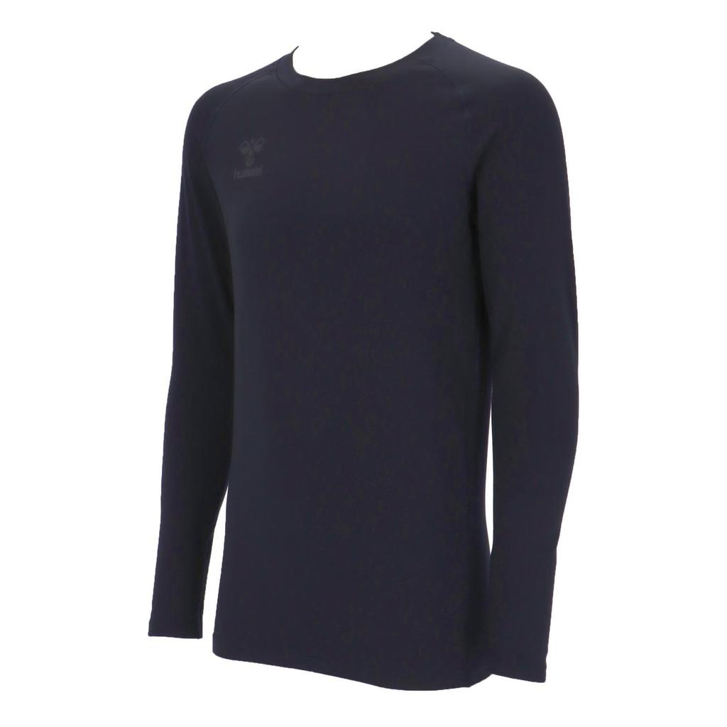Hummel Long Sleeve Warm Crew Neck Inner Navy L HEAT+ Shirt, (71)