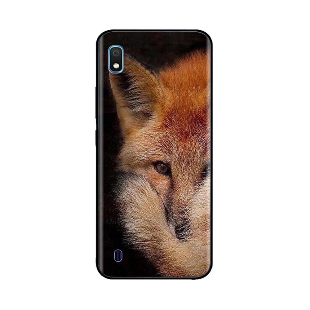 Für Samsung Galaxy A10 Hülle Niedlich Weich Glatt Flüssigsilikon Vollschutz Handyhüllen Für Samsung A10 Hülle A 10 SM-A105F
