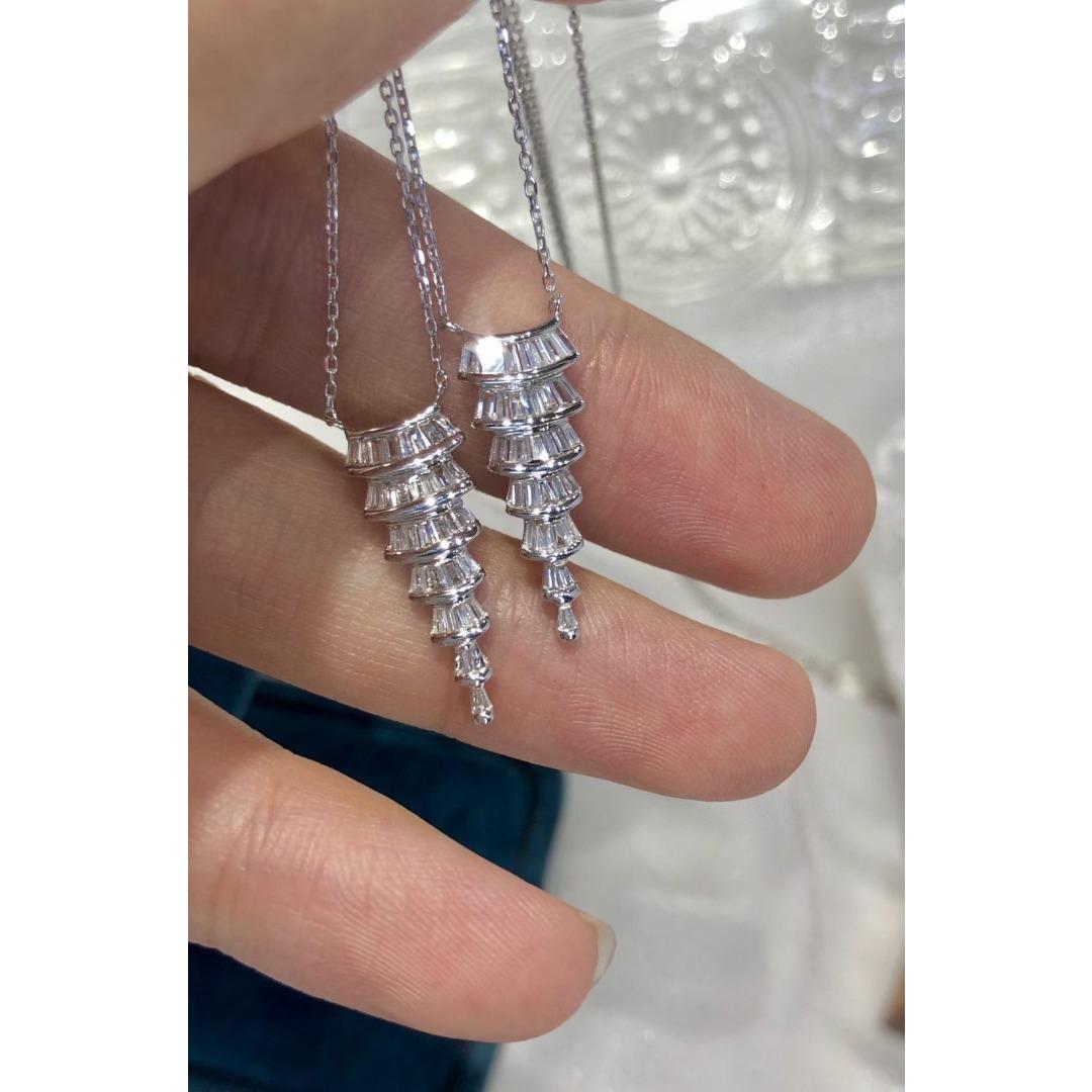 

Новое европейское и американское ожерелье Ins для женщин с медной микровставкой из циркония класса ААА в виде ключицы, простые модные аксессуары в морозном стиле