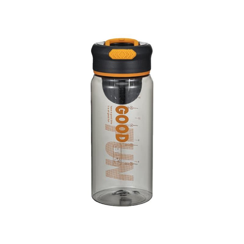 Water bottle summer flower teacup student outdoor sports portable water cup high temperature resistant large capacity kettle plastic cup logo