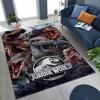 Classic Jurassic Park Dinosaur Movie Tyrannosaurus Rex Rug for Bedroom Living Room Sofa Home Doormat Decor,Non-slip Floor Mat