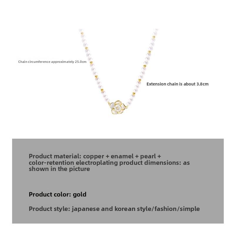 Meier French court style vintage pearl necklace - retro european & american elegant pendant necklace