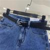 Chice Damen Koreanische High-Waist Lockere Jeans-Shorts - Lässiger Weiter Bein Sommer Stil