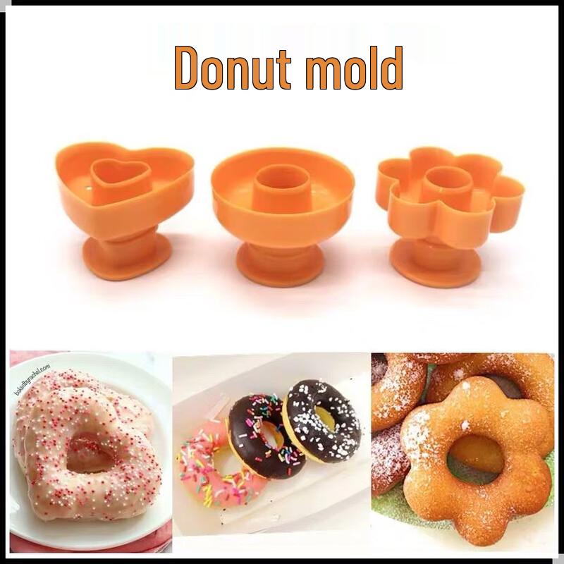 

De ou Xingguang Pineapple Print Doughnut & Bread Baking Molds