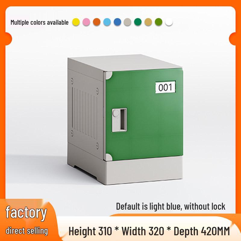 ABS Plastic Student Storage Cabinet with Fingerprint Lock, Anti-collision, Anti-mildew Features