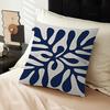 Matisse Flowers Leaf Pillow Covers Cartoon Sofa Decorative Home Double-sided Printing Short Plush Cute Cushion Cover