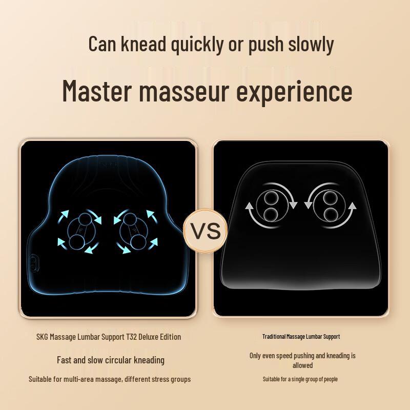 SKG T3 Pro Lumbar Massager Cushion