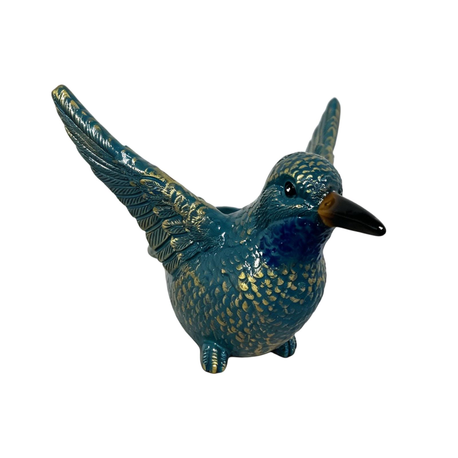 

Bird Shaped Planter Resin Succulent Pot Decorative Animal Flowerpot for Indoor Outdoor Garden Desk Display One Size