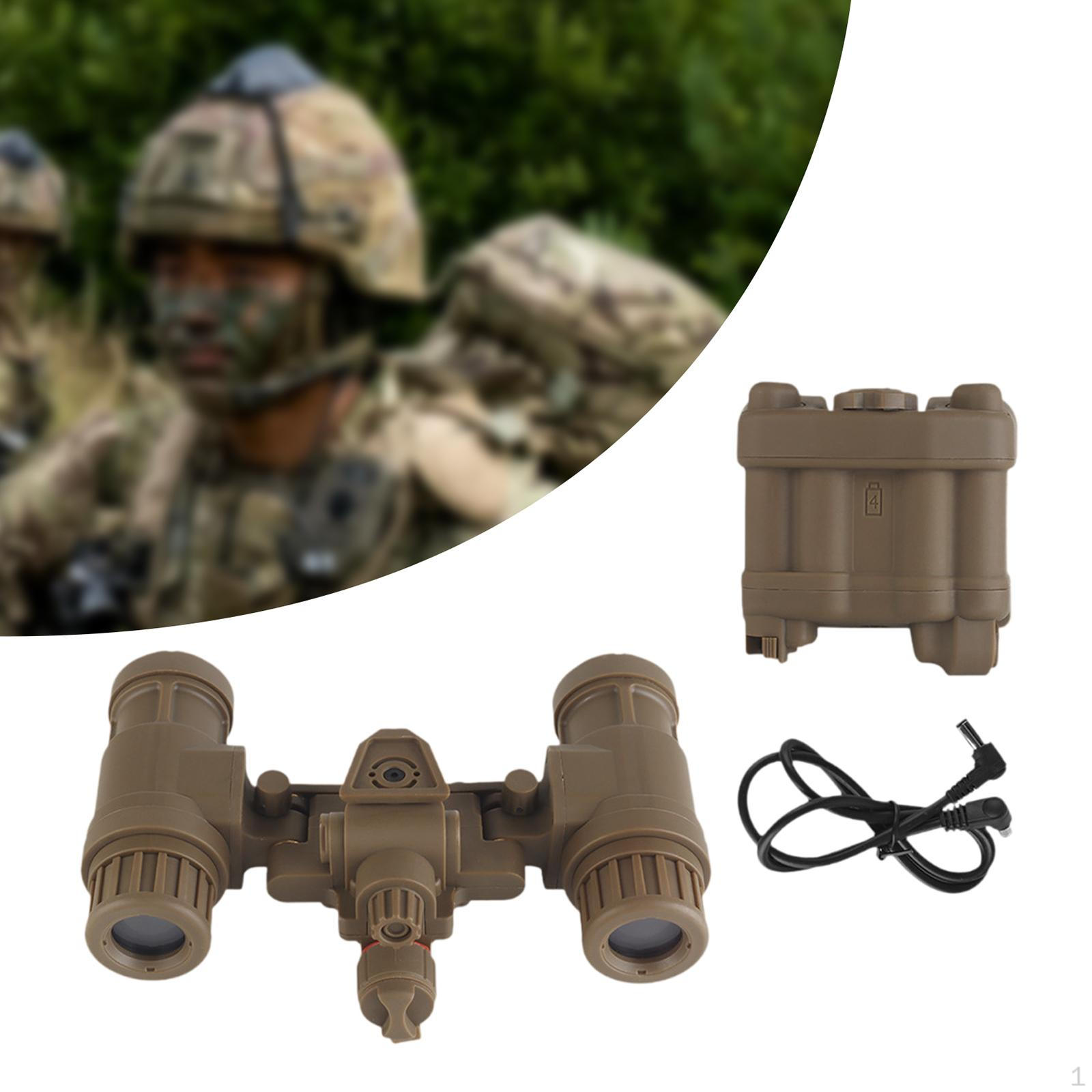 

Night View Goggles Model Display for Themed Settings Role Playing Photo Prop Mud Color