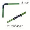 2pcs Greenhouse Frame Connectors Plastic Tube Components Garden Pole Connectors for Constructing a Greenhouse