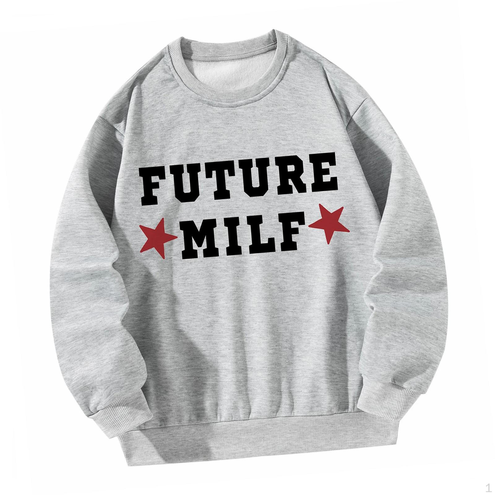 

Толстовка с круглым вырезом для мужчин и женщин, пуловер с круглым вырезом и длинными рукавами для похода за покупками