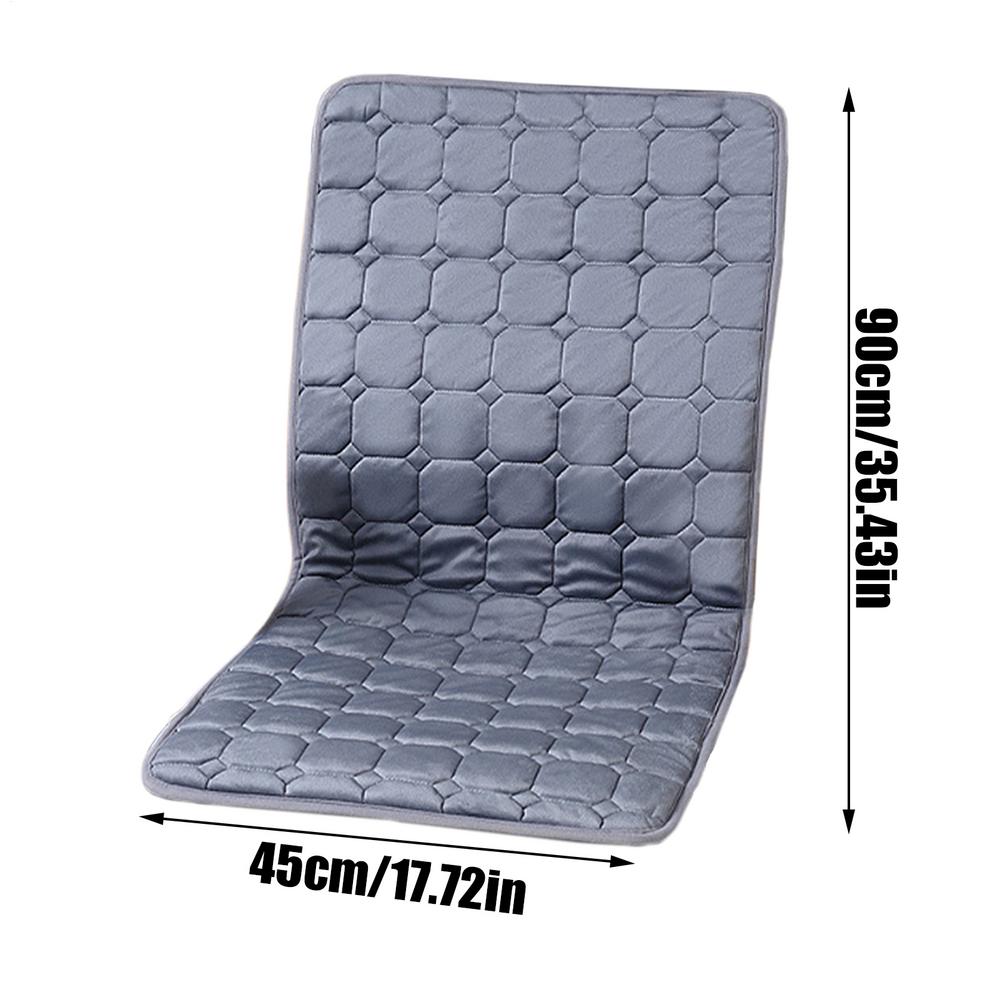 Winter Heating Cushion  9 Temp Settings Heating Cover Quick Heating Seat Cushion Heater Seat Car Seat Accessories Heating Pad серый