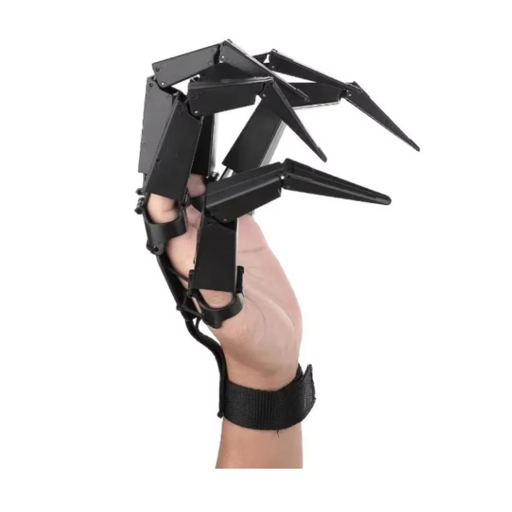 Halloween Cosplay Finger Glove Realistic Horror Articulated Fingers Fake Fingers Scary Skeleton Hand Ghost Claw Prop Party Decor