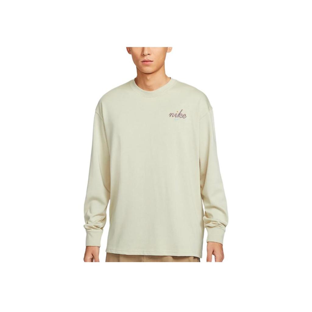Nike Sportswear FW24 Minimalist Comfortable Soft Long Sleeve T-Shirt Men Tops Light-Cyan HQ8166-234