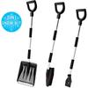 Snow Shovel Kit 3 In 1 Foldable Car Snow Shovel Set Portable Emergency Snow Remover Tools for Car