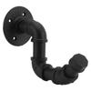 Hanging Clothes Hook Retro Water Pipe Designed Iron Wall Mounted Clothes Hanger for Home Display