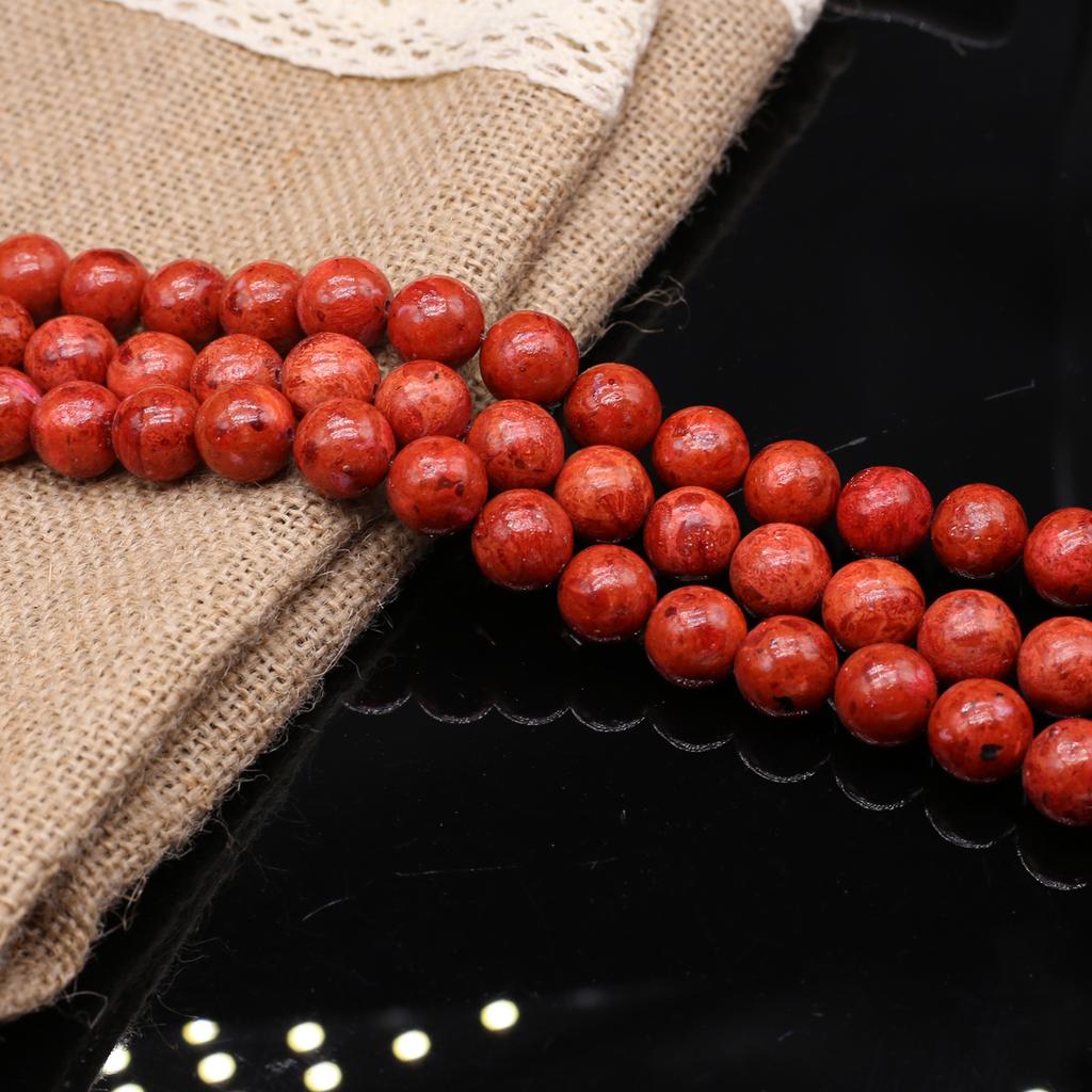 Korálky Imitace Korálu Kulaté Izolační Korálky 10-14mm Pro Výrobu Šperků DIY Náhrdelník Náramek Náušnice Příslušenství