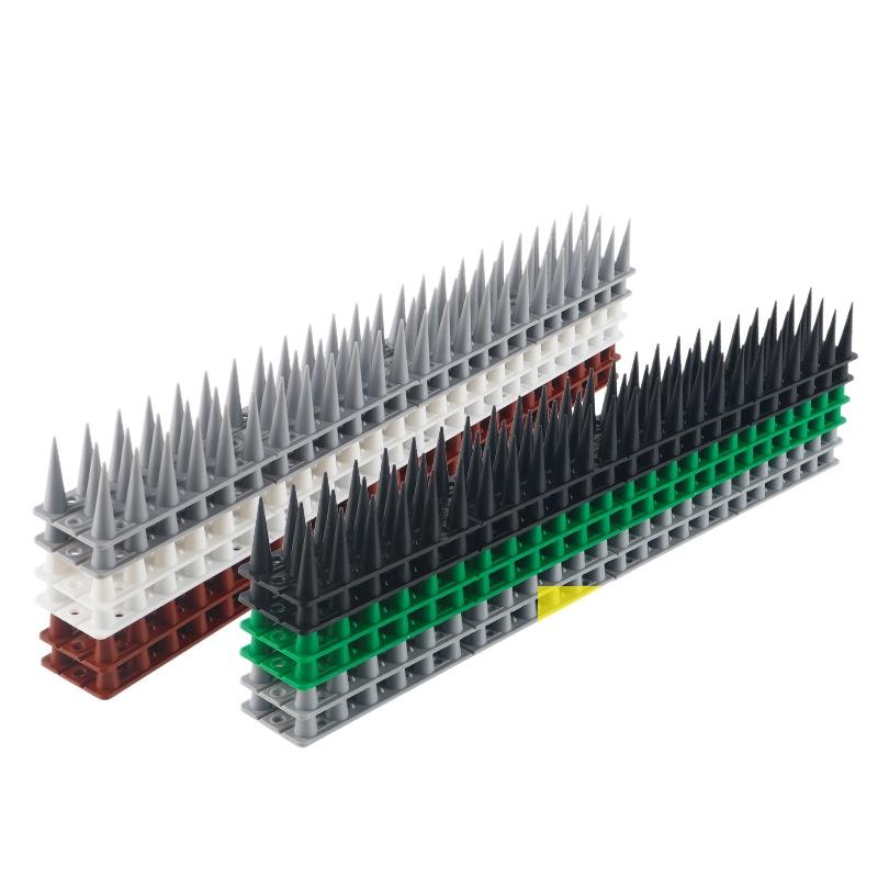 Plastic Anti Bird Cat Thorn Strips for Fence Wall Garden Balcony Security Easy Installation Animal Deterrent