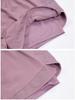 Damen Plus Size Schnelltrocknende Mesh Sport-Yoga-Shorts mit Anti-Exposure und Fake-Zweiteiler-Design