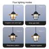 LED Camping Lantern Rechargeable Ultra-Bright Camping Light Waterproof Dimmable Hanging Retro Electric Lamp