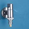 MDNG Electroplated Copper Washing Machine Faucet Stop Valve