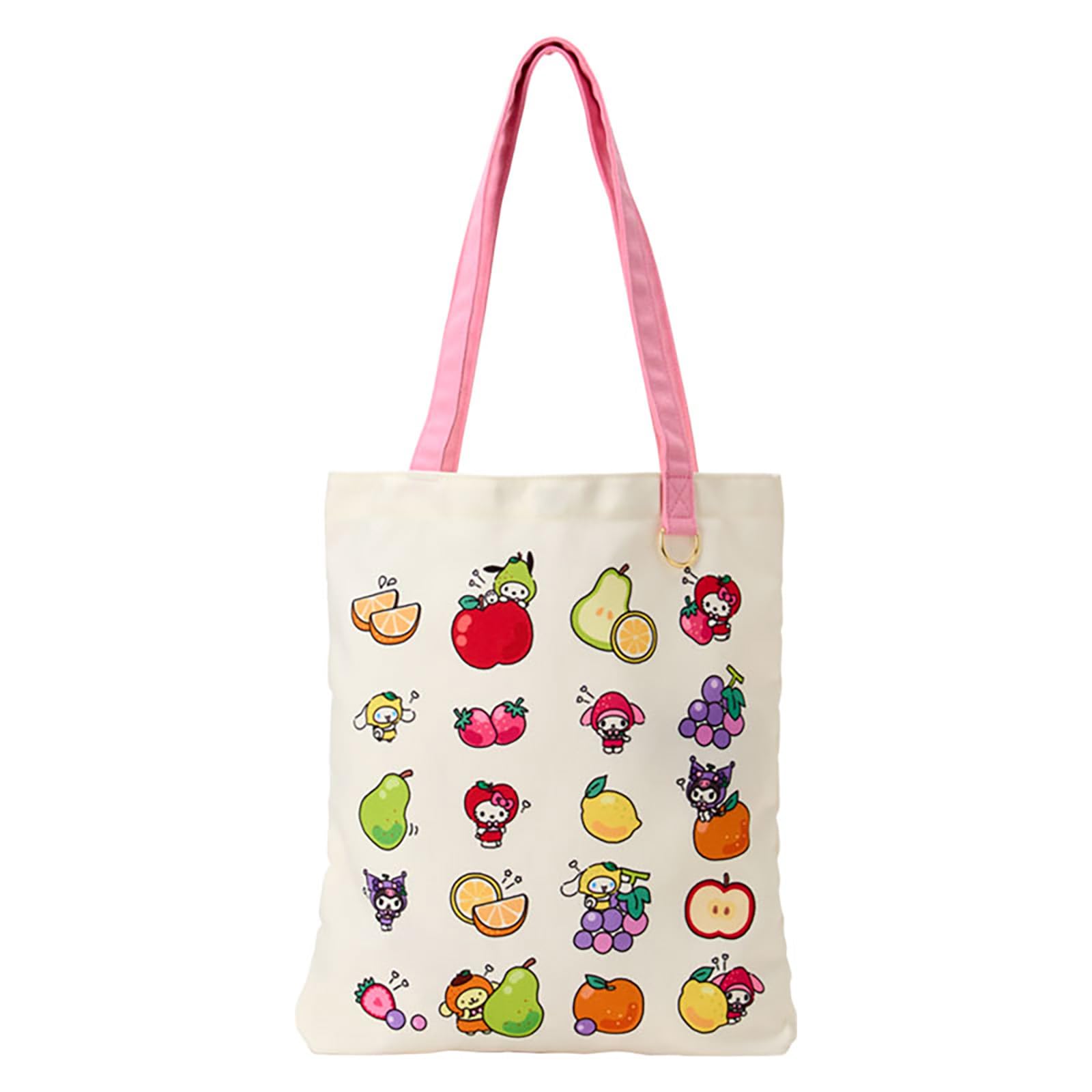 Сумка-тоут Sanrio Sanrio Возраст 3 и 5 98941 (Фруктовый дизайн) Персонажи, Вверх,