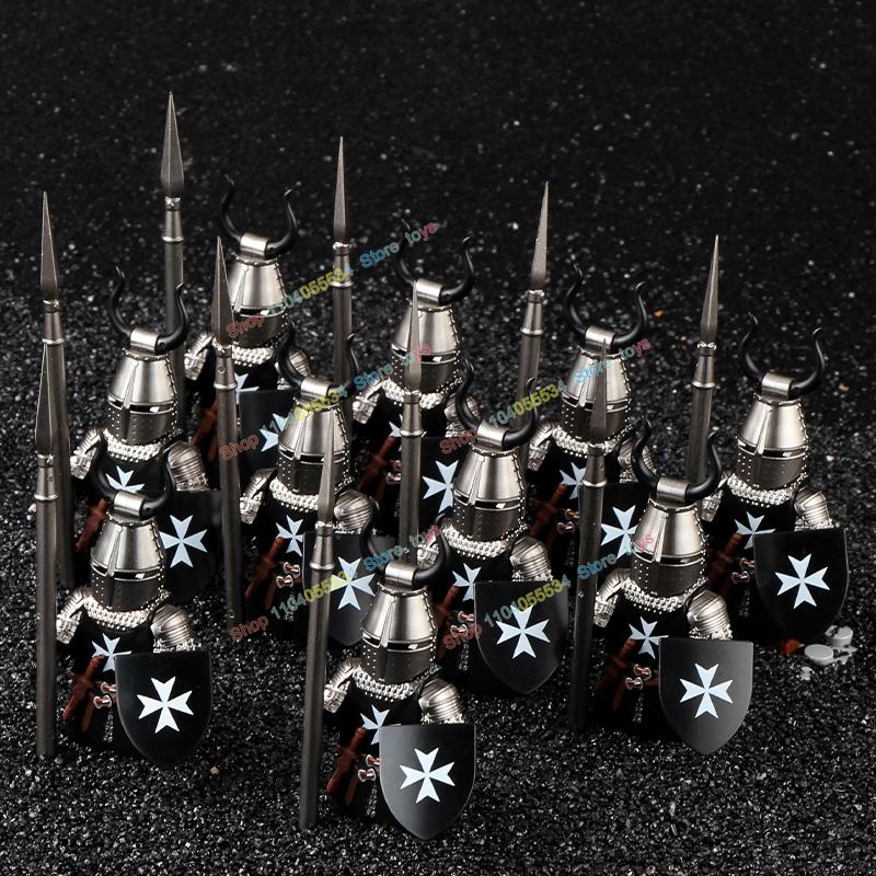 Movie Series Orc Uruk-hai Army Action Figures Mini Bricks Doll Assemble Building Blocks MOC DIY Toys for kid gift