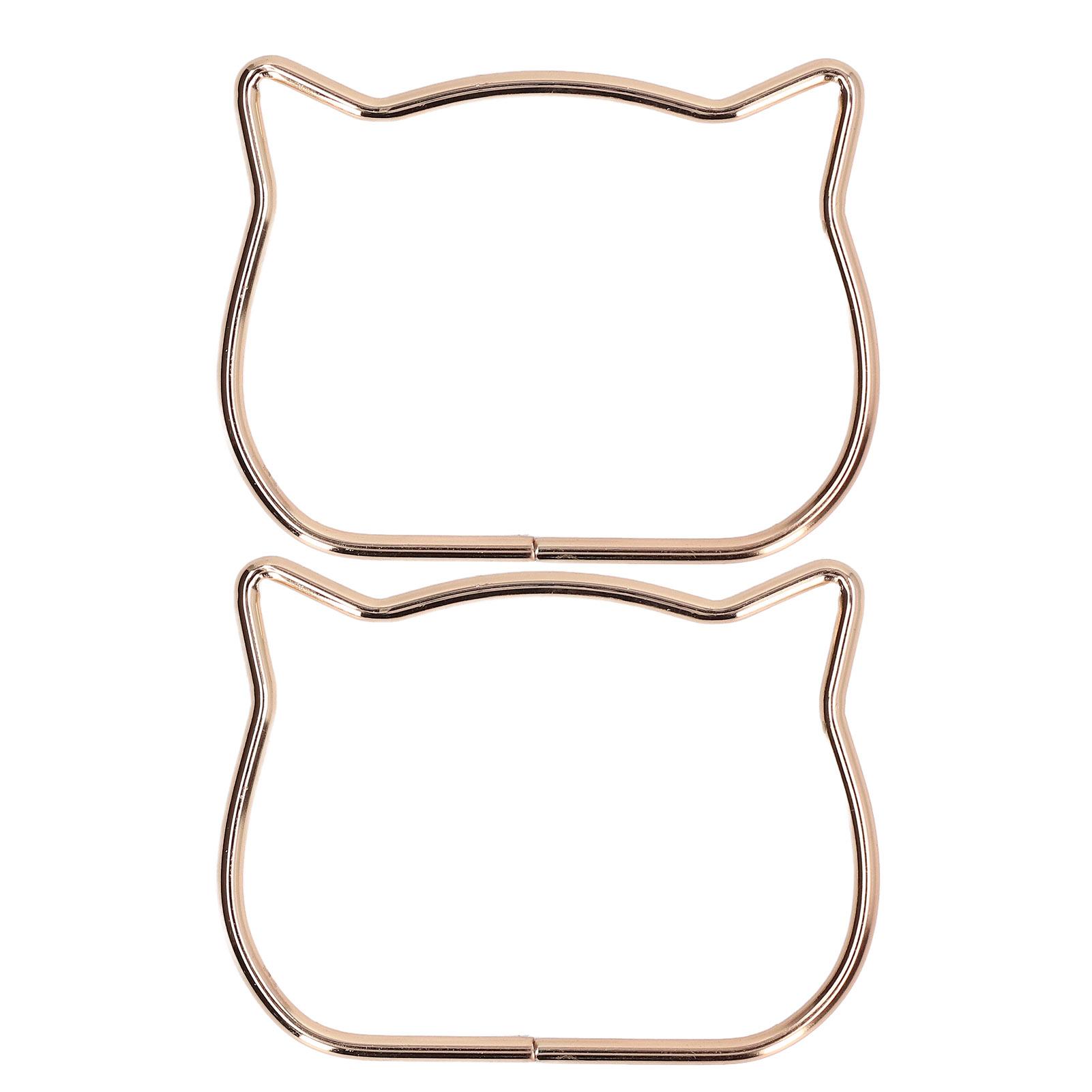 

Ручка для гаманця Милі Вишукані Вушка Кішки Ручка для Сумки-Гаманця Металеві Аксесуари