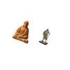 Sacred Heart Knight Figurine Statue Creative European Jesus Sculpture Collectible Ornament for