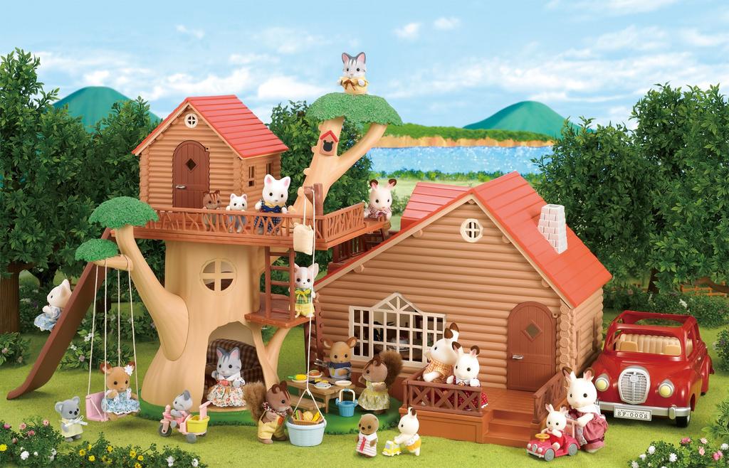Sylvanian Families Family Trip Series Overnight Family Cottage Ko-52