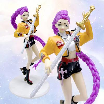 K-pop Demon Hunters Anime Figure Toys Cute PVC Movable Joints Action Figure Model Dolls Kids Birthday Decoration Toy Gifts