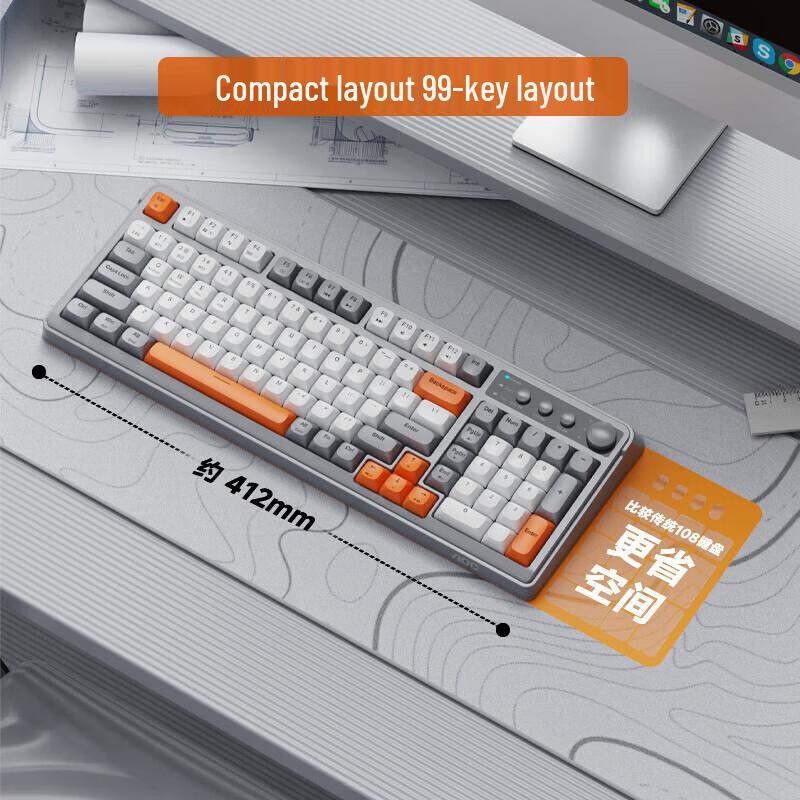 AOC GK210 Tri-Mode Wireless Gaming Keyboard