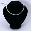 4/5/8/10mm Women Necklace Beaded Elegant Temperament Noble Dainty Luxury High Gloss Faux Pearl Clavicle Necklace Fashion Jewelry