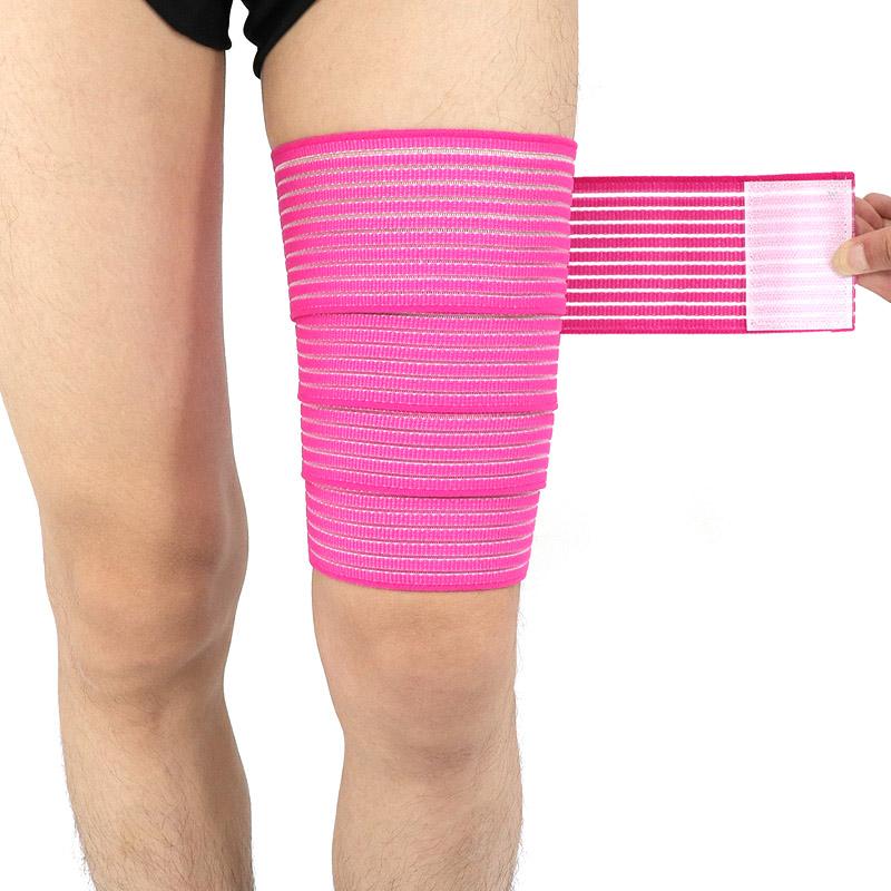 1 180Cm Adjustable Nylon Thigh Sleeve Bike Leg Warmers Calf Elastic Bandage Compression Leggings Coyoco Protector