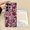 Case for Samsung Galaxy S24 Note 20 Ultra 10 S25 Edge S22 FE S23 Ultra S26 S21 S20 Plus Phone Cover Sexy Lace