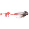 Simulation Mouse Shape Resin Fishing Tackle Soft Bait Tackle with Dual Treble Hookwhite