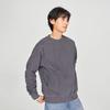Lee Comfortable Round Neck Spliced Structural Design Versatile Sweatshirt Men Sweatshirt Iron-Gray LMT007822204573A05984