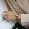 New Luxury Small Dial Steel Band Minimalist Retro Watch, A Stylish And Luxurious Women'S Watch, A Compact Ladies' Watch.