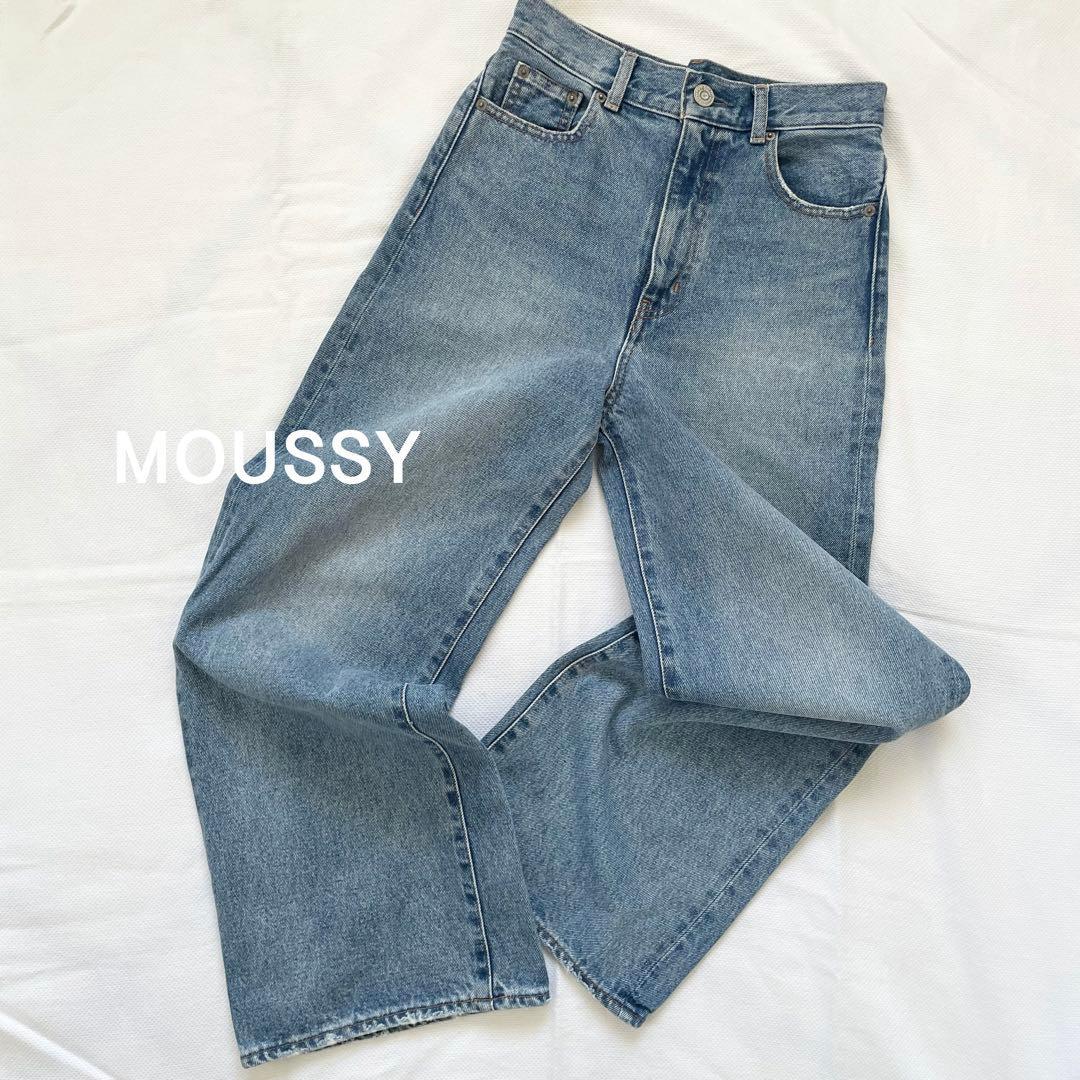 MOUSSY boot cut denim light blue