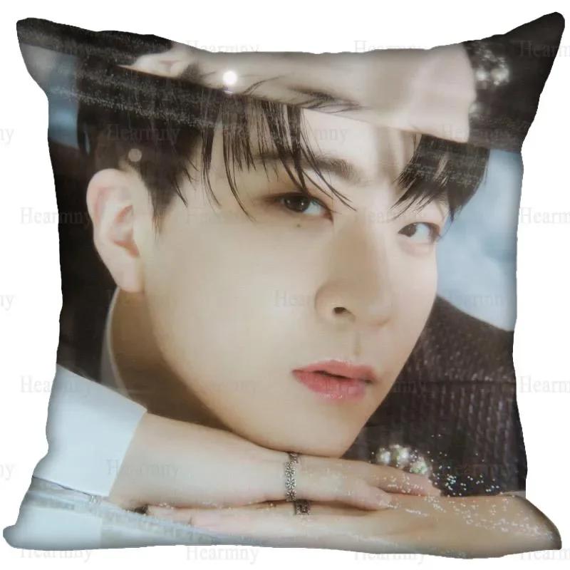 New KPOP GOT7 Pillow Case For Home Decorative Pillows Cover Invisible Zippered Throw PillowCases 45X45cm 0512