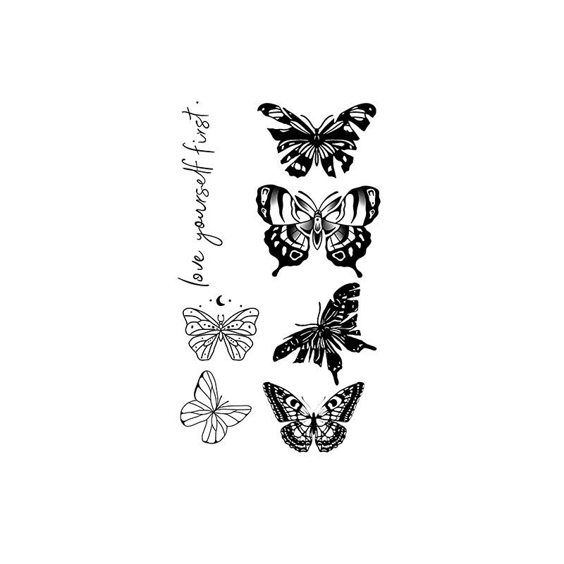 Herbal Half-Arm Tattoo Sticker, Waterproof And Wear-Resistant Natural Obedience, Keep The Pattern For 7-15 Days Qixi Festival