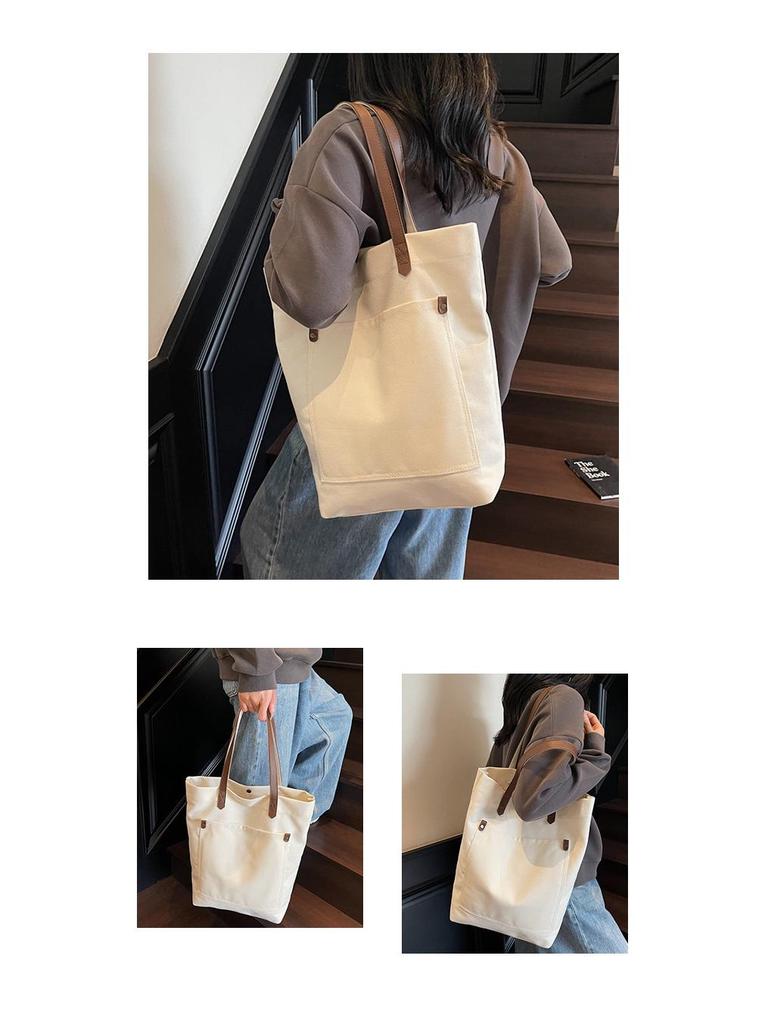 Large Capacity Women's Underarm Tote - Commuting & College Shoulder Bag