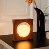 Wood Night Light Morden Art Creative Desk Lamp Minimalist Elegant Small Bedside Lamps Home Beside Desktop Mood Light Decoration