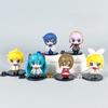 Hatsune Miku Pvc Figurine Collection Set With Assembly For Anime Enthusiasts And Display