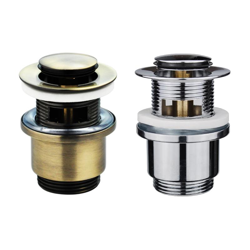 Manufacturer Production High Quality Drain Sink Trap Pop up Brass Basin Waste