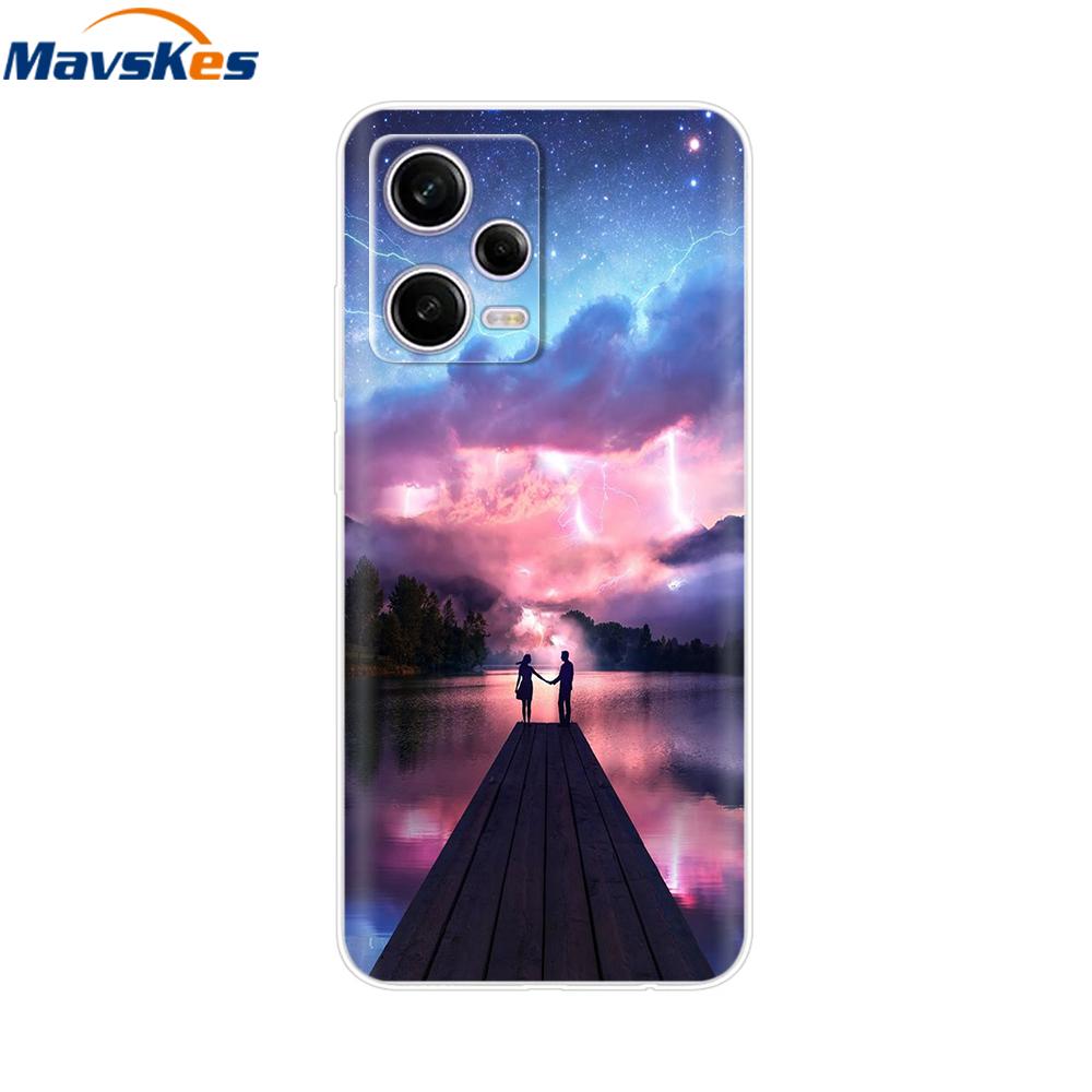 For Xiaomi Redmi Note 12 Pro 5G Case Transparent Soft TPU Back Cover For Redmi Note 12 Pro Plus Note12 5G 4G Cases Cover Fundas